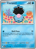 Clamperl  — Destined Rivals (054/182) - Reverse Holofoil