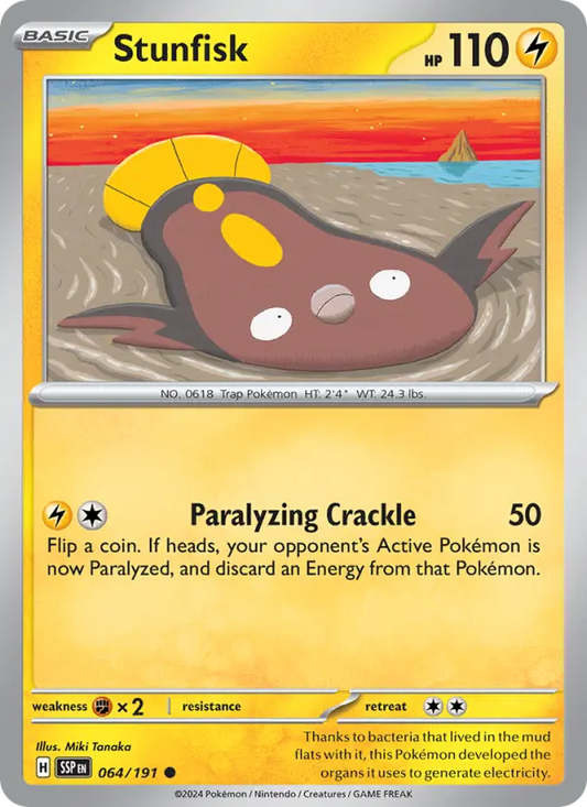 Stunfisk  — Surging Sparks (064/191) - Normal