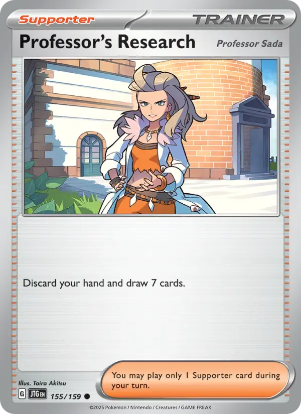 Professor's Research  — Journey Together (155/159) - Reverse Holofoil