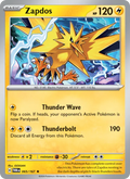Zapdos  — Twilight Masquerade (065/167) - Holofoil