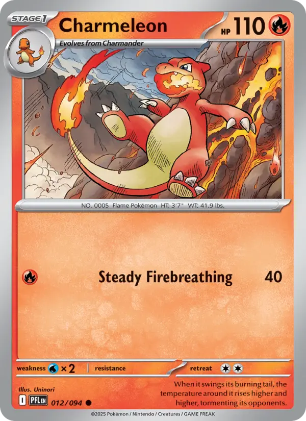 Charmeleon  — Phantasmal Flames (012/094) - Normal