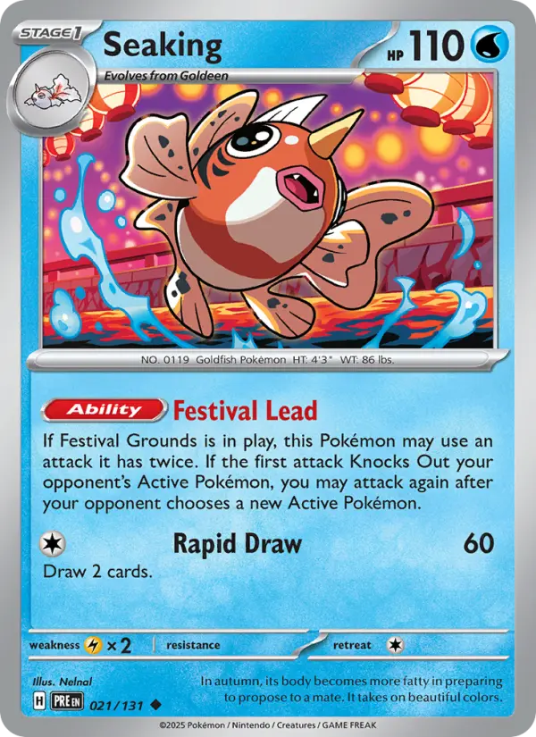 Seaking  — Prismatic Evolutions (021/131) - Normal