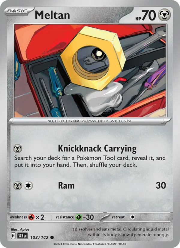 Meltan  — Stellar Crown (103/142) - Normal
