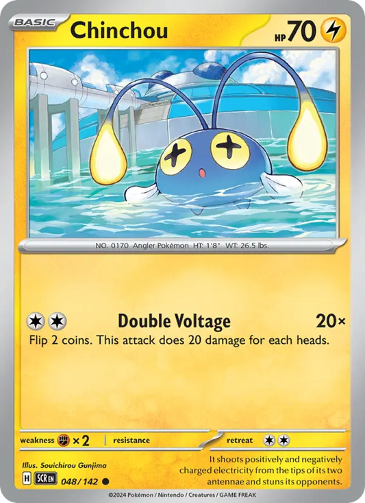 Chinchou  — Stellar Crown (048/142) - Normal
