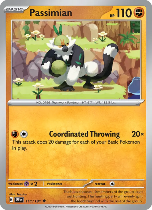 Passimian  — Surging Sparks (111/191) - Normal