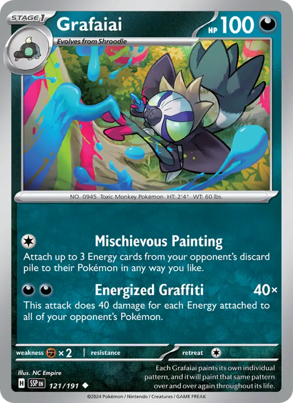 Grafaiai  — Surging Sparks (121/191) - Normal