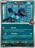 Team Rocket's Murkrow  — Destined Rivals (127/182) - Normal