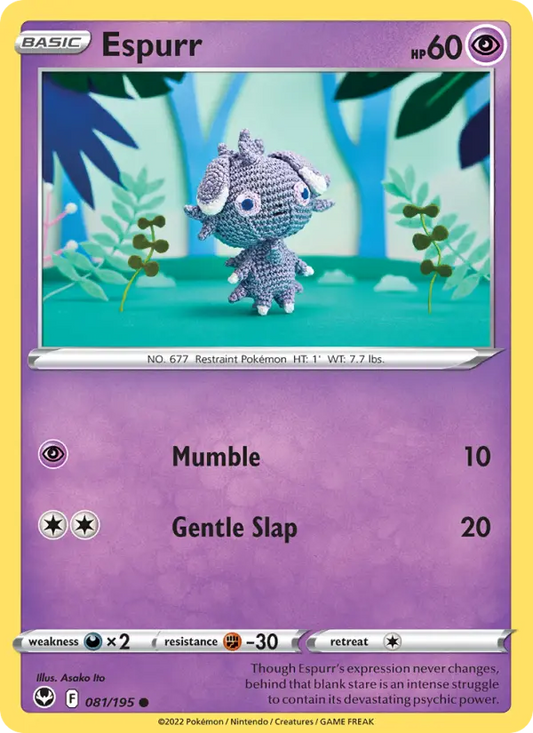 Espurr  — Silver Tempest (081/195) - Normal