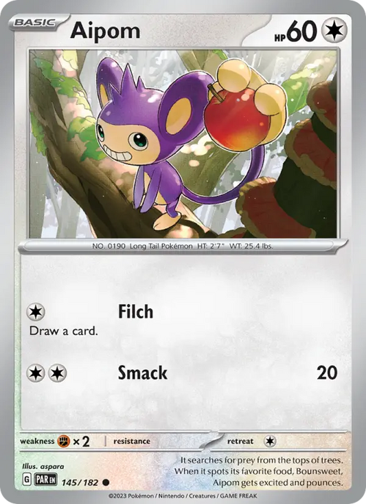 Aipom  — Paradox Rift (145/182) - Normal