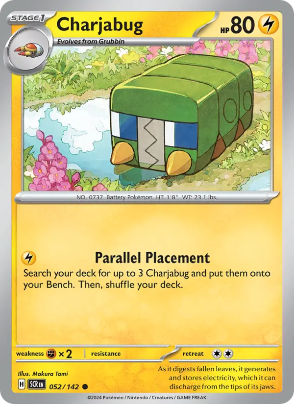 Charjabug  — Stellar Crown (052/142) - Normal