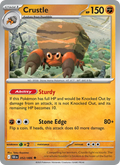 Crustle  — Black Bolt (052/086) - Normal