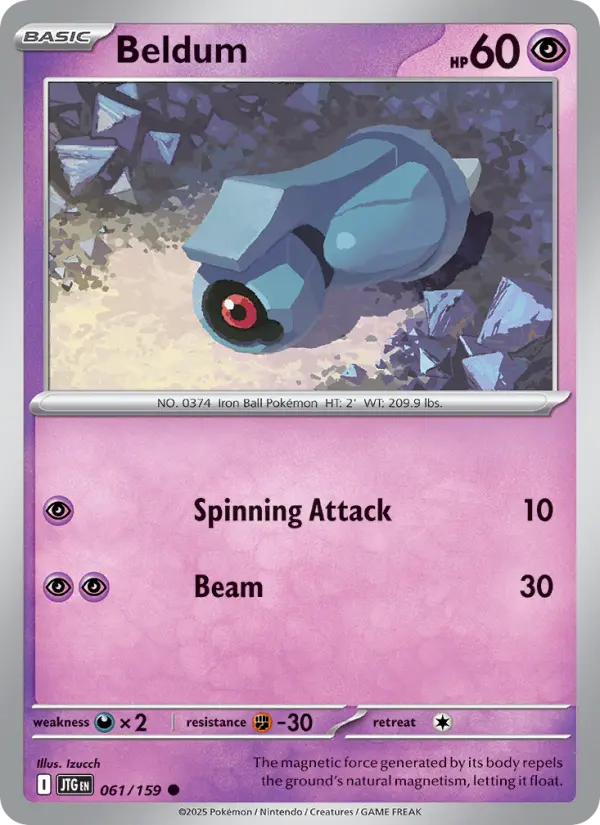Beldum  — Journey Together (061/159) - Normal
