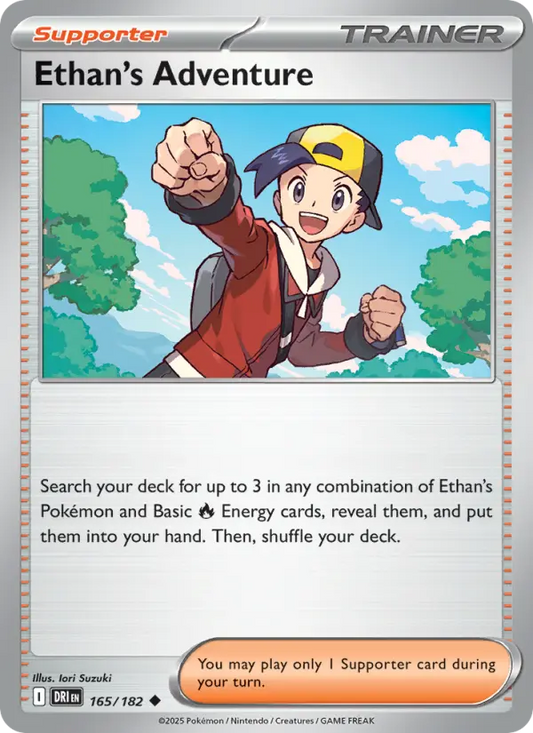 Ethan's Adventure  — Destined Rivals (165/182) - Reverse Holofoil
