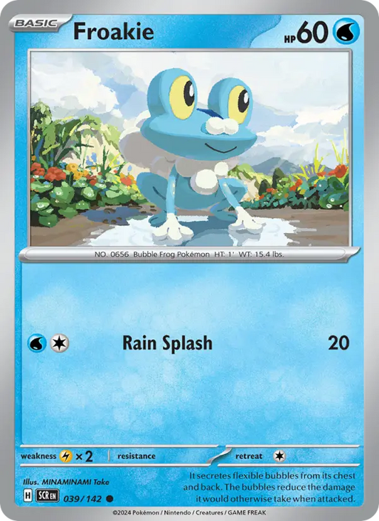 Froakie  — Stellar Crown (039/142) - Normal