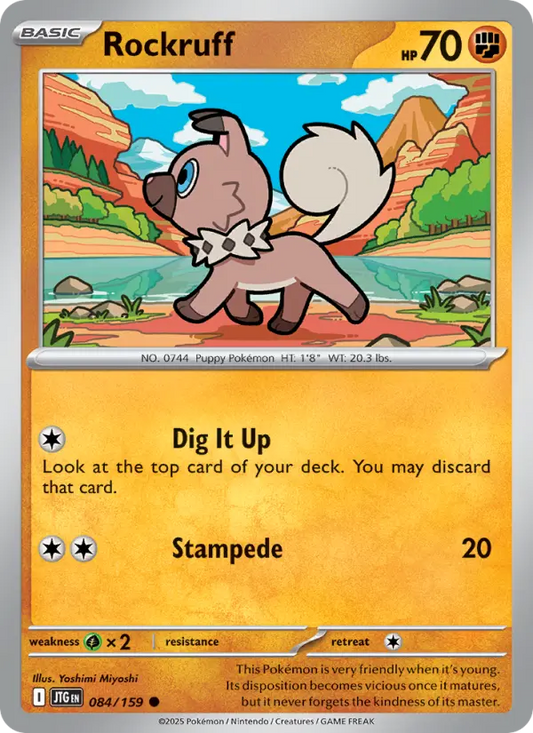 Rockruff  — Journey Together (084/159) - Normal