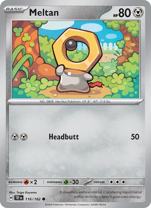 Meltan   — Temporal Forces (116/162) - Normal
