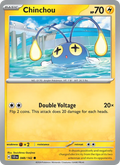 Chinchou  — Stellar Crown (048/142) - Reverse Holofoil