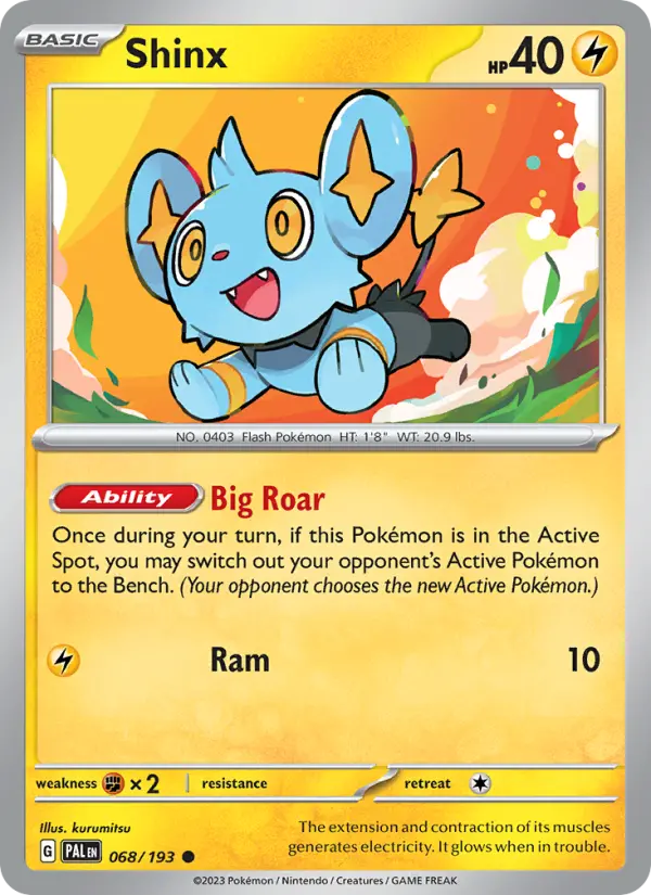 Shinx  — Paldea Evolved (068/193) - Normal