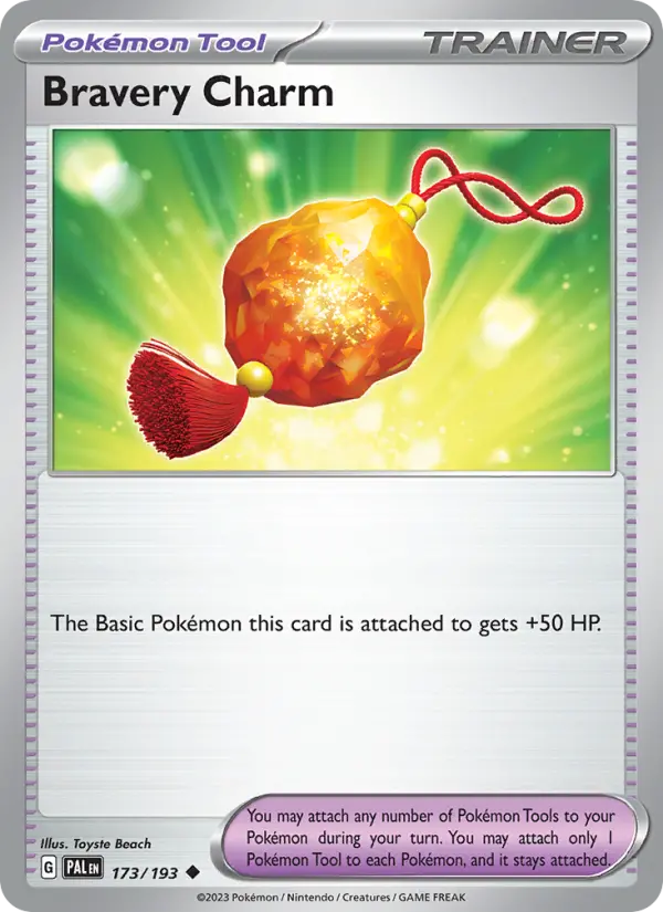 Bravery Charm  — Paldea Evolved (173/193) - Normal