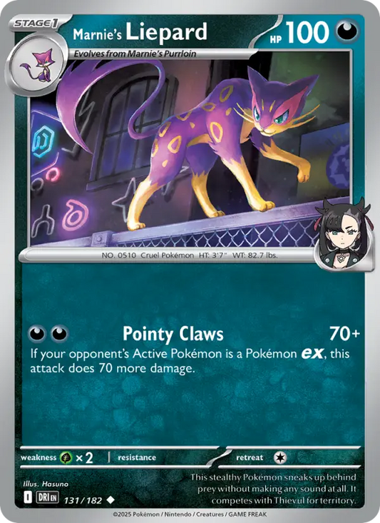 Marnie's Liepard  — Destined Rivals (131/182) - Normal