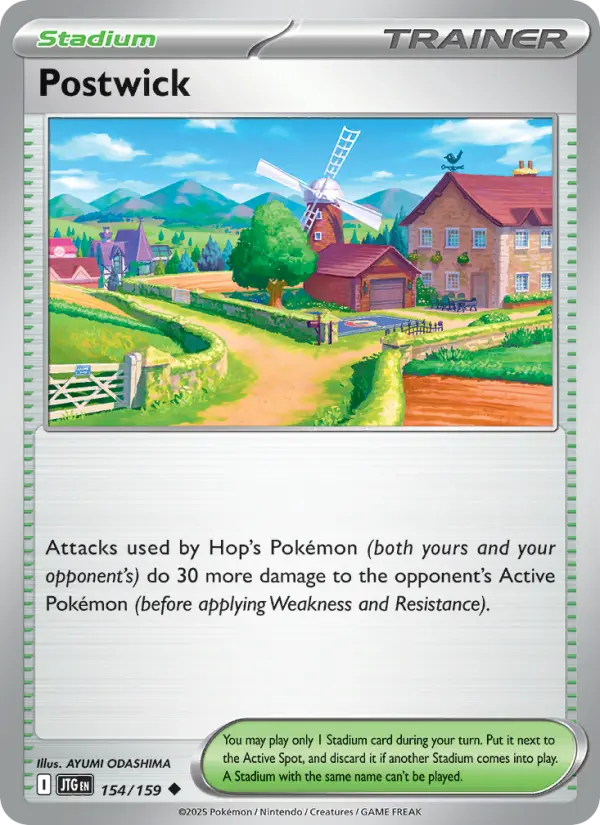 Postwick  — Journey Together (154/159) - Reverse Holofoil