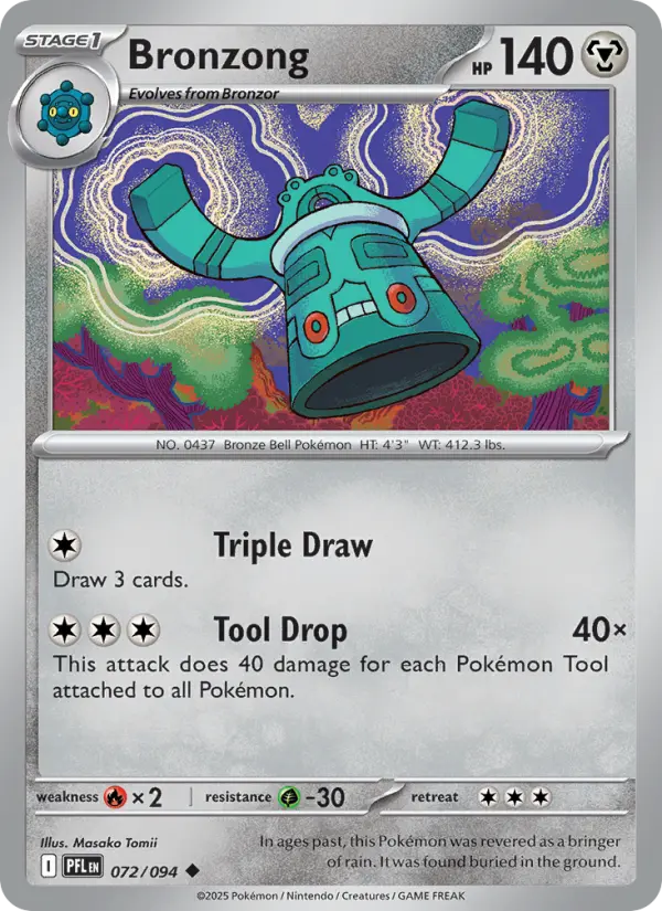 Bronzong  — Phantasmal Flames (072/094) - Normal