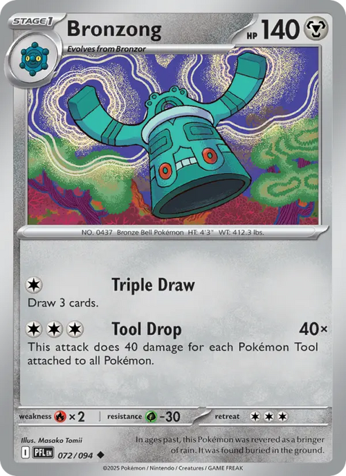 Bronzong  — Phantasmal Flames (072/094) - Normal