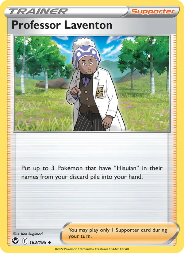 Professor Laventon  — Silver Tempest (162/195) - Normal