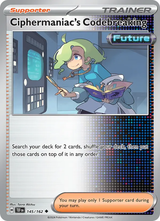 Ciphermaniac's Codebreaking   — Temporal Forces (145/162) - Normal