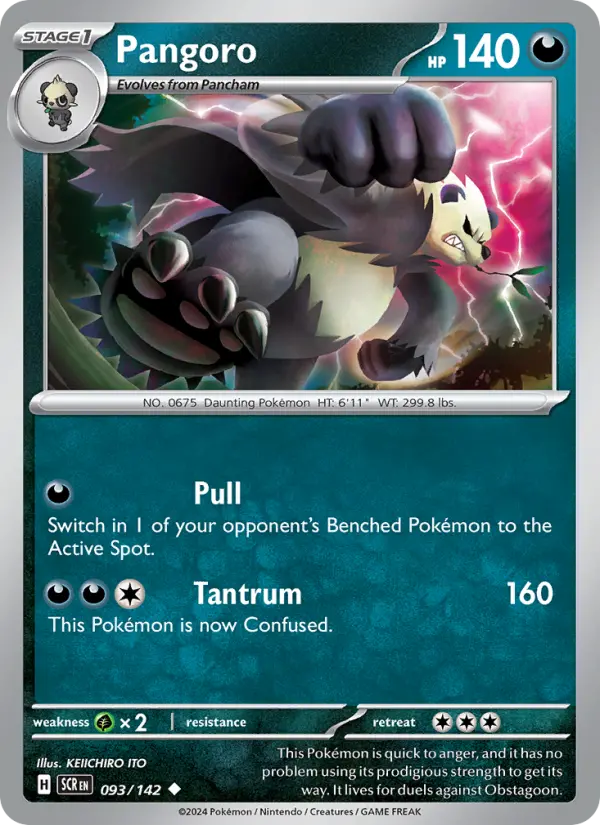 Pangoro  — Stellar Crown (093/142) - Normal