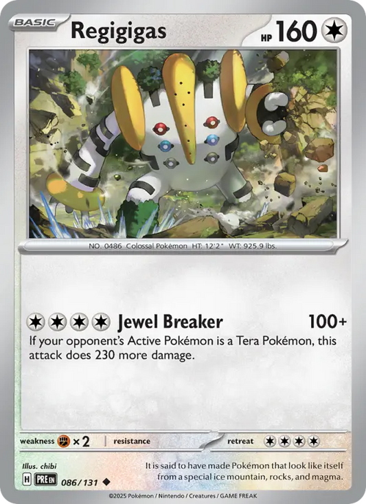 Regigigas  — Prismatic Evolutions (086/131) - Normal