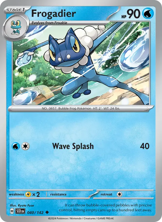 Frogadier  — Stellar Crown (040/142) - Normal