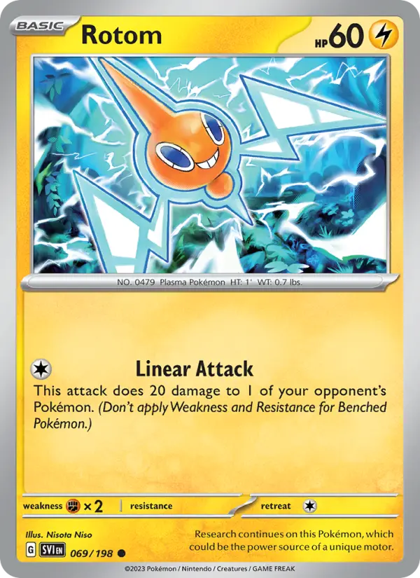 Rotom   — Scarlet & Violet Base Set (069/198) - Normal