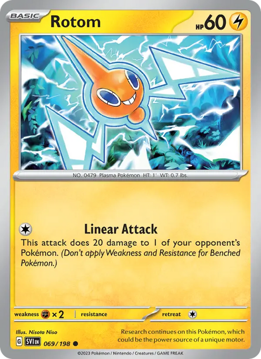 Rotom   — Scarlet & Violet Base Set (069/198) - Normal
