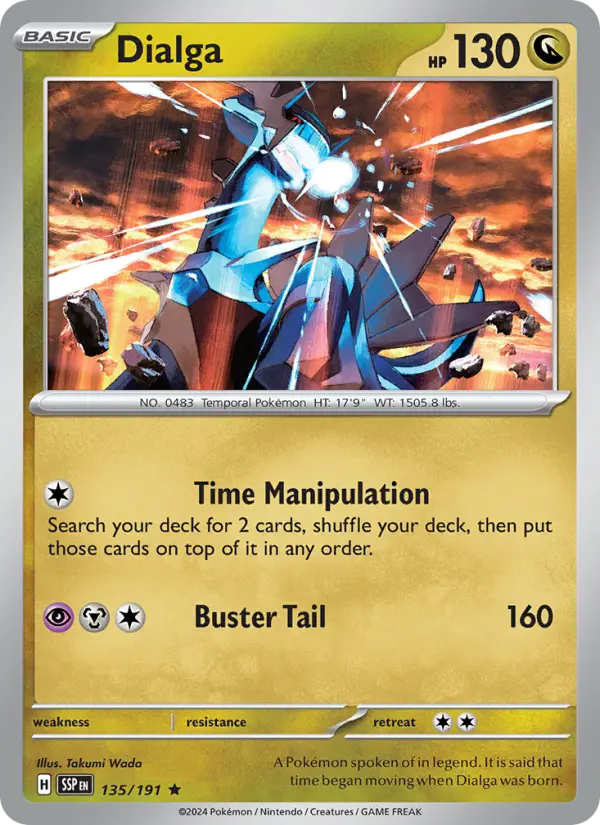 Dialga  — Surging Sparks (135/191) - Holofoil