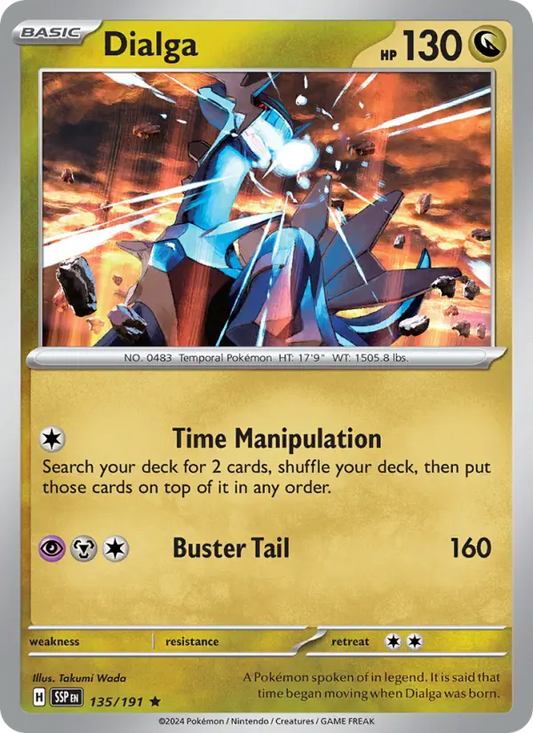 Dialga  — Surging Sparks (135/191) - Holofoil