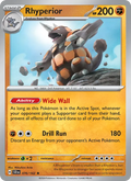 Rhyperior  — Stellar Crown (076/142) - Reverse Holofoil