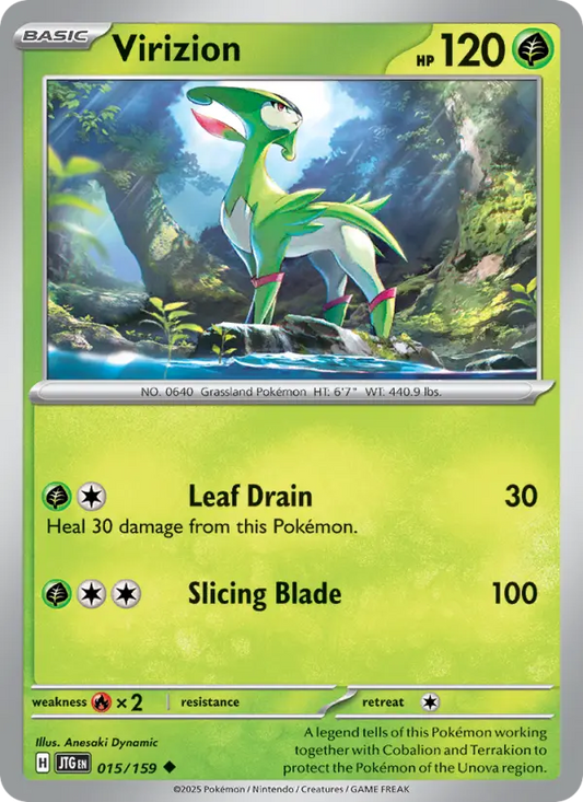 Virizion  — Journey Together (015/159) - Normal