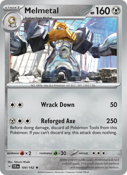Melmetal  — Stellar Crown (104/142) - Holofoil