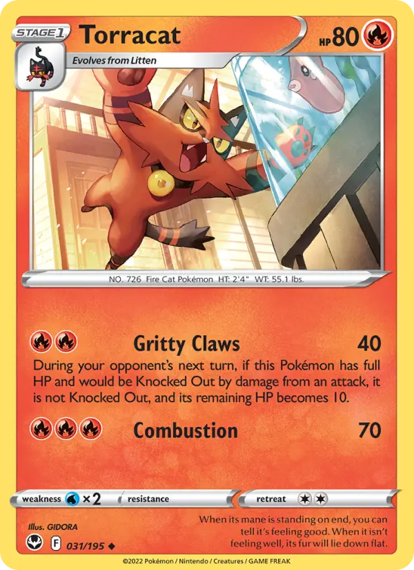 Torracat  — Silver Tempest (031/195) - Normal