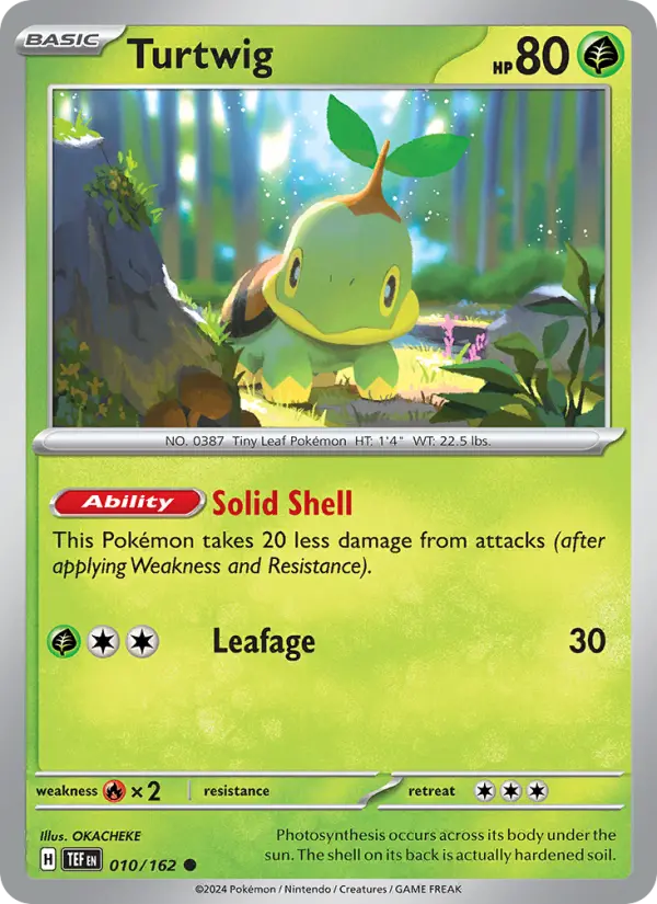 Turtwig  — Temporal Forces (010/162) - Normal