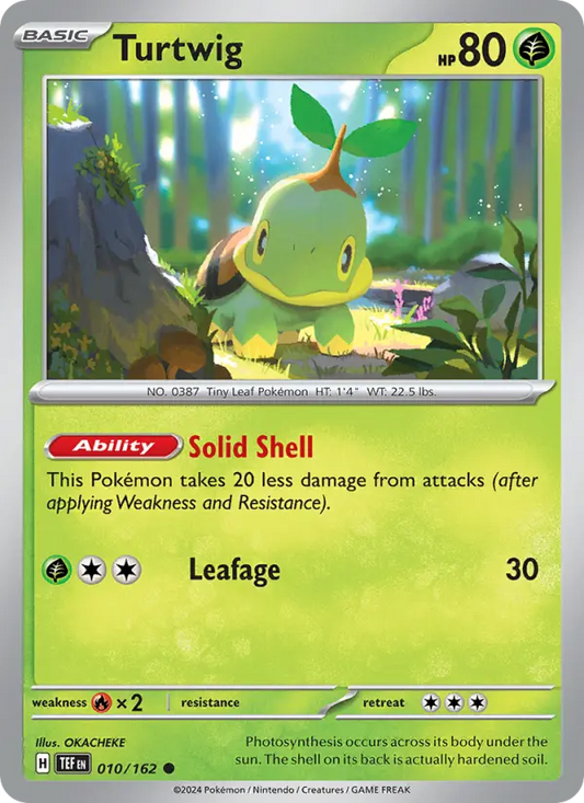 Turtwig  — Temporal Forces (010/162) - Normal